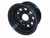 Диск колесный стальной штампованный ORW 96B, 5x139.7, 16x7, ET15, ЦО 110, черный