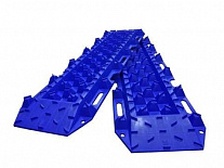 Сенд-траки пластиковые 120x35 см , синие (2 шт.)