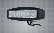 Светодиодная фара водительского света РИФ 145х45х78 мм 15W LED