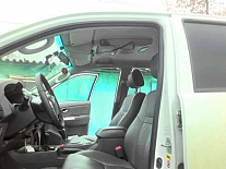 Консоль потолочная для установки р/c Toyota Hilux 2005-2014, вырез под р/c 140х40 мм, серая