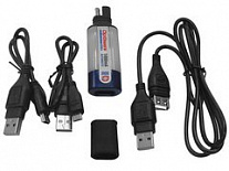Универсальное влагозащищённое зарядное устройство с удлиннителем USB. USB mini mikro адаптеры 5V. 1A. SAE