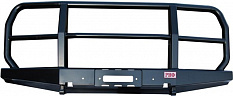 Бампер РИФ силовой передний УАЗ Буханка с защитной дугой, облегчённый (без внутренних усилителей)